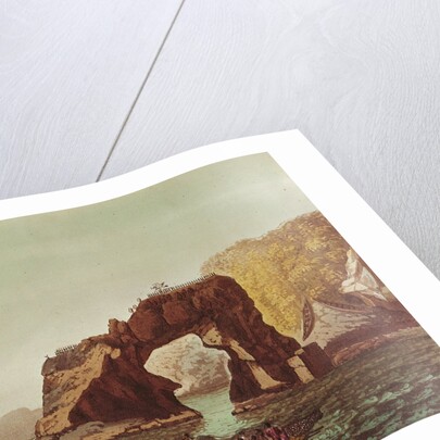 A Native Canoe by G. Castellini