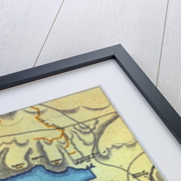 Plan of the Siege of Sebastopol 1854-55 by English School