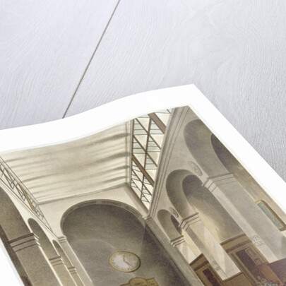 The New Stock Exchange, Bartholomew Lane by T. & Pugin A.C.(1762-1832) Rowlandson