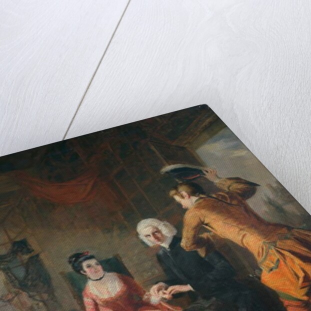 Scene in the Paris shop from A Sentimental Journey, 1841 by William Powell Frith