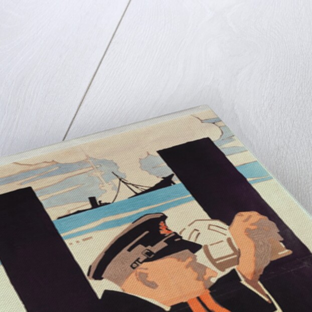 German World War 1 poster, 'U BOOTE HERAUS' by Hans Rudi Erdt