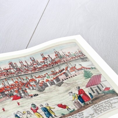 Panoramic view of Constantinople by German School
