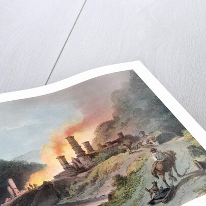 Iron Works, Coalbrookdale by Philippe de Loutherbourg