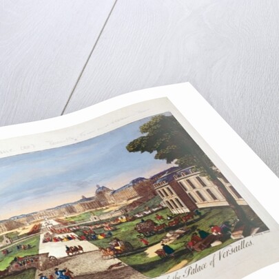 View of the Palace of Versailles, 1794 by Jacques Rigaud