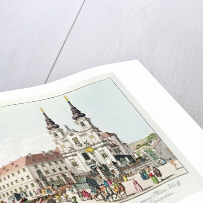 Parish Church and Convent of Mariahilf, Vienna, 1783 by Johann Ziegler