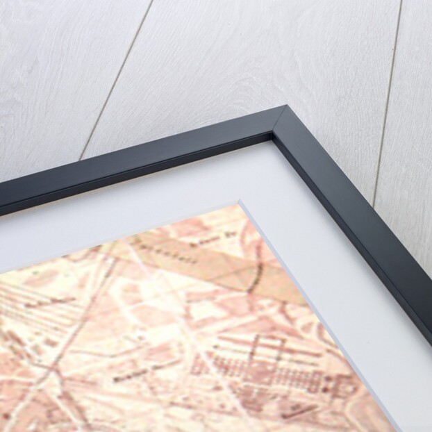 Map of Vienna. by German School