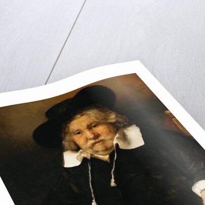 Portrait of an Elderly man, 1667 by Rembrandt Harmensz. van Rijn