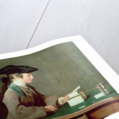 The House of Cards, c.1736-37 by Jean-Baptiste Simeon Chardin