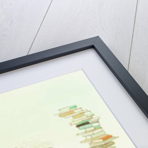 The Outline of Sanity Satirical Cartoon of G.K. Chesterton by Anonymous