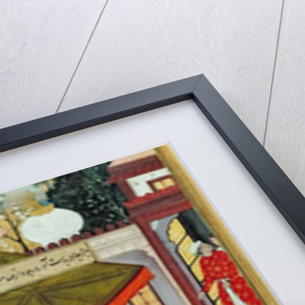 Dancing girls taken from Baz Bahadur's palace at Malwa, performing a Kathak dance before Akbar by Indian School