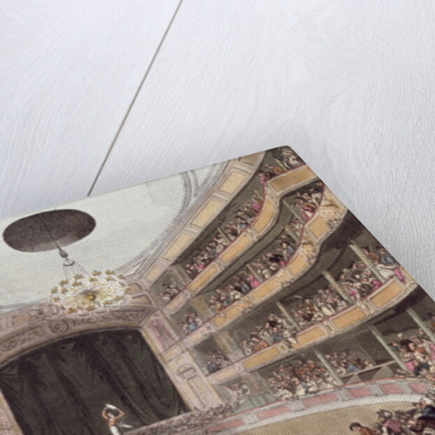 Astley's Amphitheatre from Ackermann's 'Microcosm of London' by T. & Pugin A.C. Rowlandson