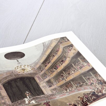Astley's Amphitheatre from Ackermann's 'Microcosm of London' by T. & Pugin A.C. Rowlandson
