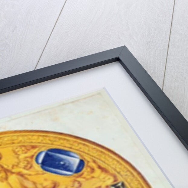 Front view of a pectoral ornament of gold and jewels made for Pope Clement VII by Cellini in c.1523-34, 1729 by F. Bertoli