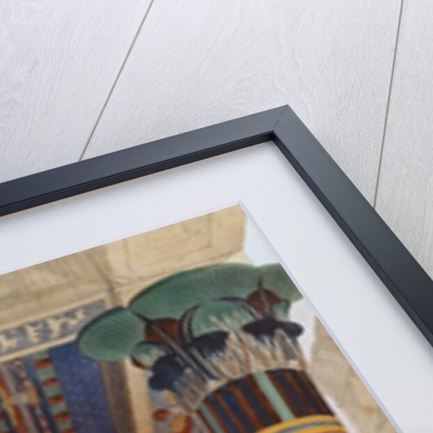 View under the Grand Portico, Philae by David Roberts