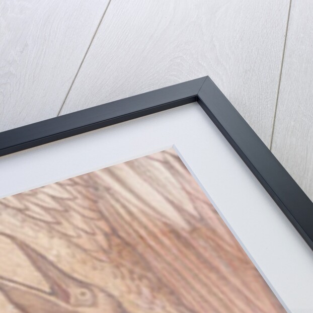 The Pelican, cartoon for stained glass for the William Morris Company, 1880 by Edward Coley Burne-Jones