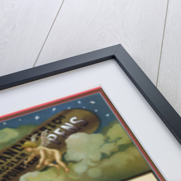 Advertisement for C. Brandauer & Co. Circular Pointed Pens by Brothers Dalziel