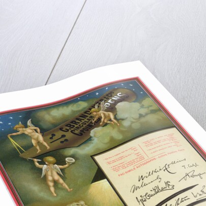 Advertisement for C. Brandauer & Co. Circular Pointed Pens by Brothers Dalziel