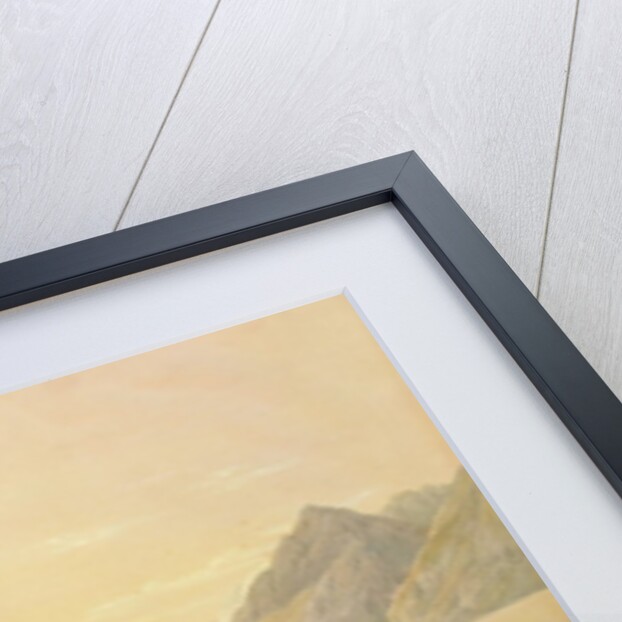 The Convent of St. Catherine, Mount Sinai, looking towards the Plain of the Encampment, February 21st 1839 by David (after) Roberts