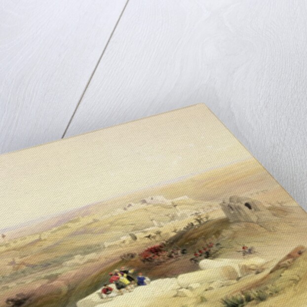 Gaza, March 21st 1839 by David Roberts