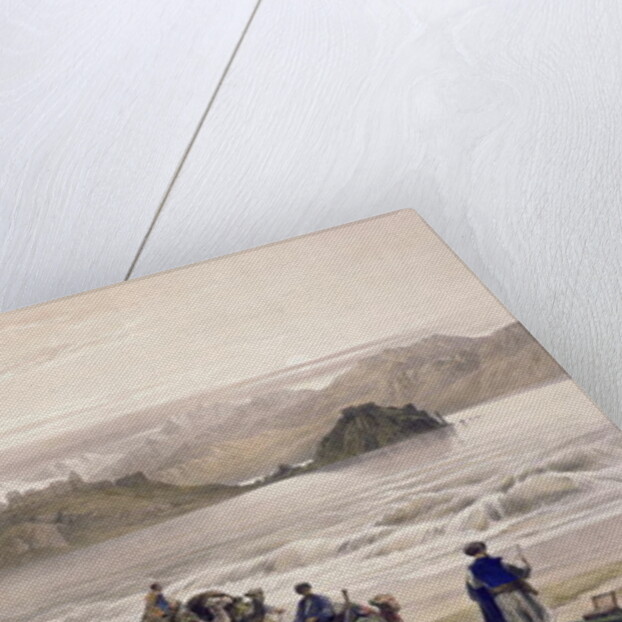 Isle of Graie, Gulf of Akabah, Arabia Petraea, February 27th 1839 by David Roberts