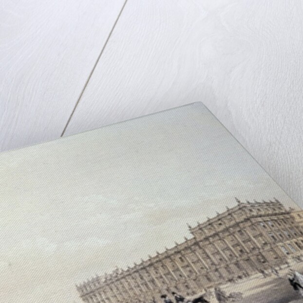 The Treasury, Whitehall, pub. by Lloyd Bros. & Co. 1852 by Edmund Walker