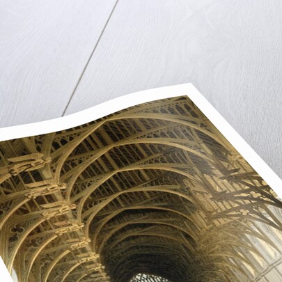 Westminster Hall by T. & Pugin A.C. Rowlandson