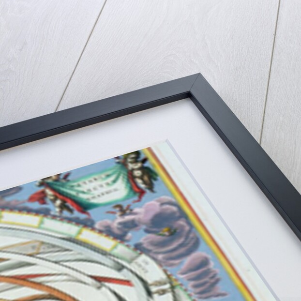 Planetary orbits, 1660-1 by Andreas Cellarius