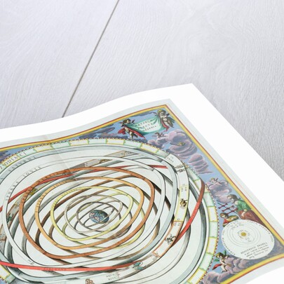 Planetary orbits, 1660-1 by Andreas Cellarius