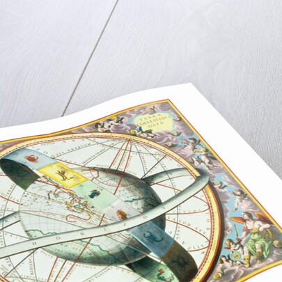 The Situation of the Earth in the Heavens by Andreas Cellarius