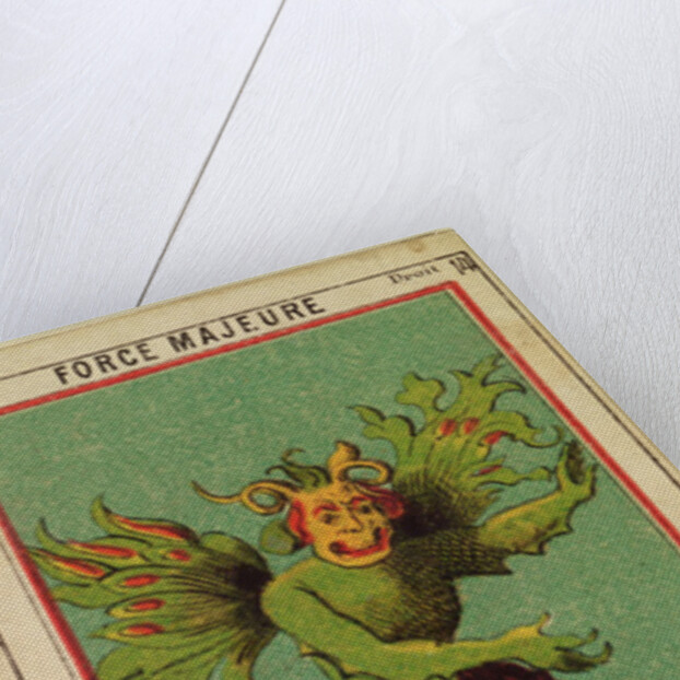 Force Majeure, The Devil tarot card by School French