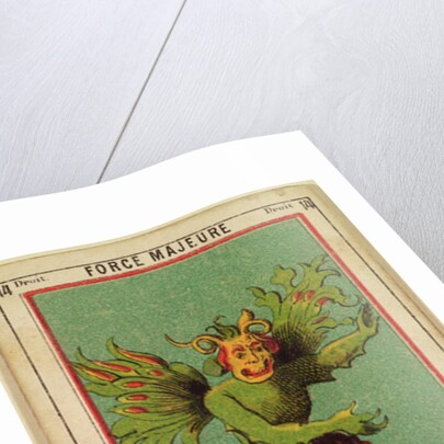 Force Majeure, The Devil tarot card by School French