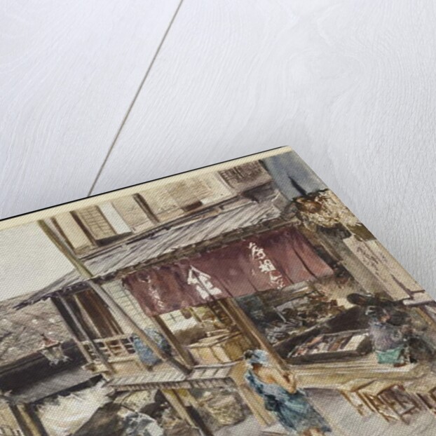 A Street in Ikao, Japan, III, 1890 by Robert Frederick Blum