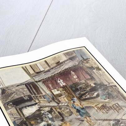 A Street in Ikao, Japan, III, 1890 by Robert Frederick Blum