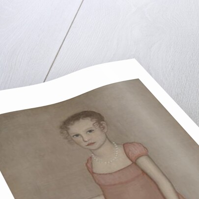 Portrait of Harriet Campbell, c.1815 by Ammi Phillips