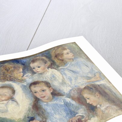 Studies of Heads, 1881 by Pierre Auguste Renoir