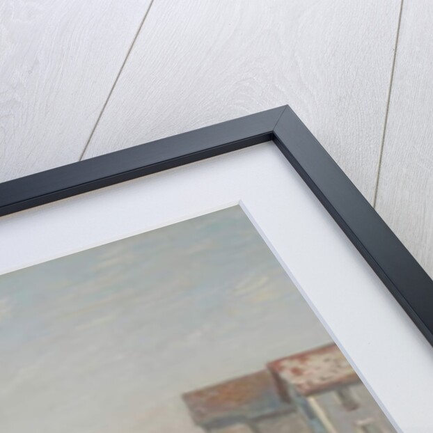 The Loing and the Mills of Moret, Snow Effect, 1891 by Alfred Sisley