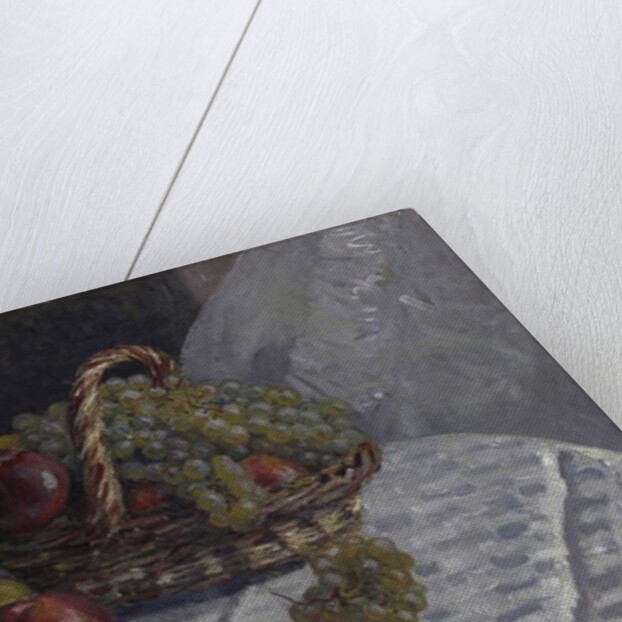 Apples and Grapes in a Basket, c.1880-81 by Alfred Sisley