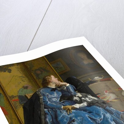 A Duchess, c.1866 by Alfred Emile Stevens
