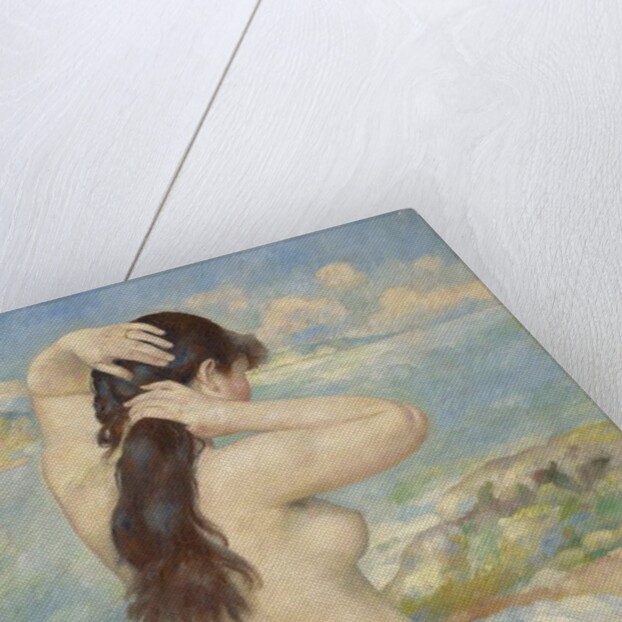 Bather Arranging her Hair, 1885 by Pierre Auguste Renoir