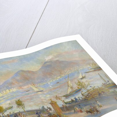 Bay of Naples, Evening, 1881 by Pierre Auguste Renoir