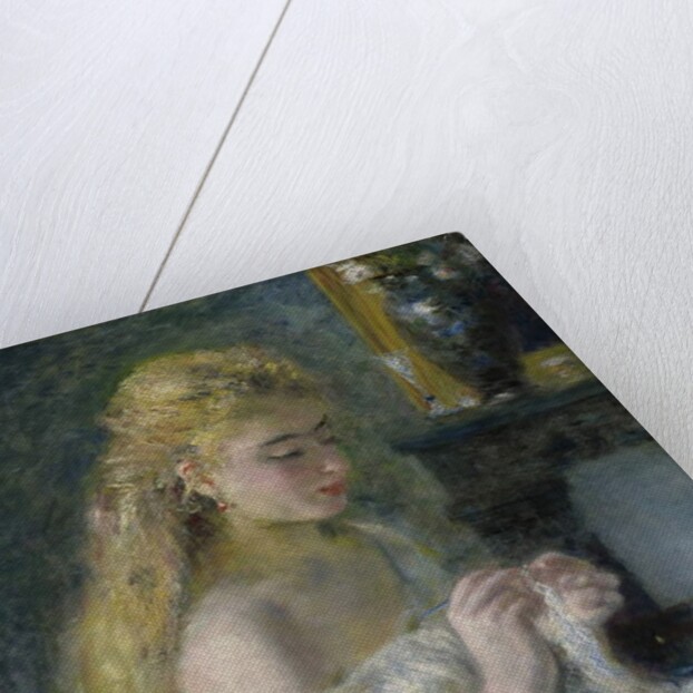 Woman Crocheting, c.1875 by Pierre Auguste Renoir