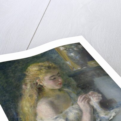 Woman Crocheting, c.1875 by Pierre Auguste Renoir