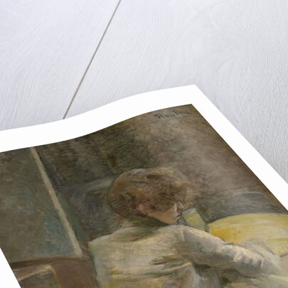 Waiting, c.1887 by Henri de Toulouse-Lautrec