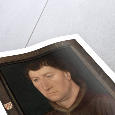 The Canon Gilles Joye, 1472 by Hans Memling