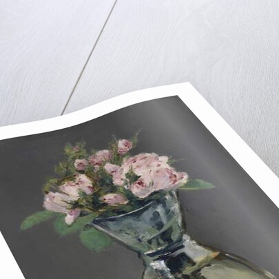 Moss Roses in a Vase, 1882 by Edouard Manet