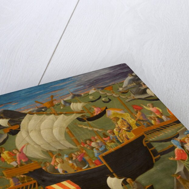 King Melchior Sailing to the Holy Land, c.1445-50 by Francesco di Stefano Pesellino