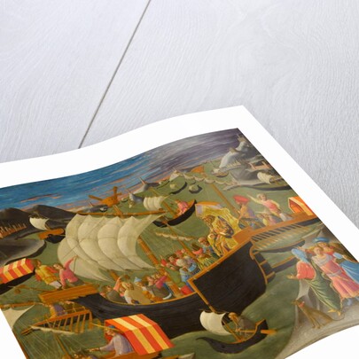 King Melchior Sailing to the Holy Land, c.1445-50 by Francesco di Stefano Pesellino