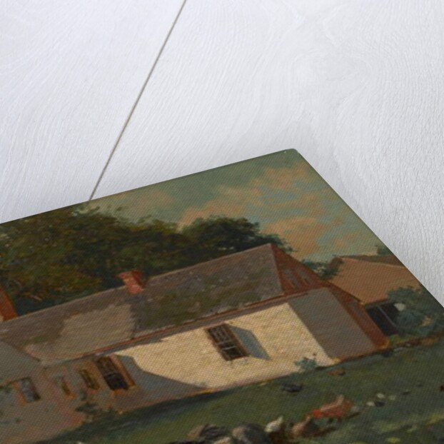 Farmyard Scene, c.1872-74 by Winslow Homer