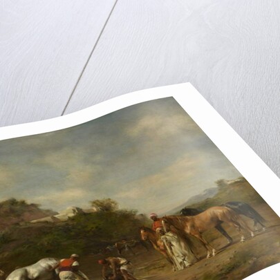 Arabs Watering Their Horses, 1872 by Eugene Fromentin