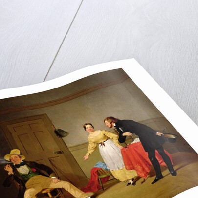 The City and Country Beaux, c.1838 by Francis William Edmonds